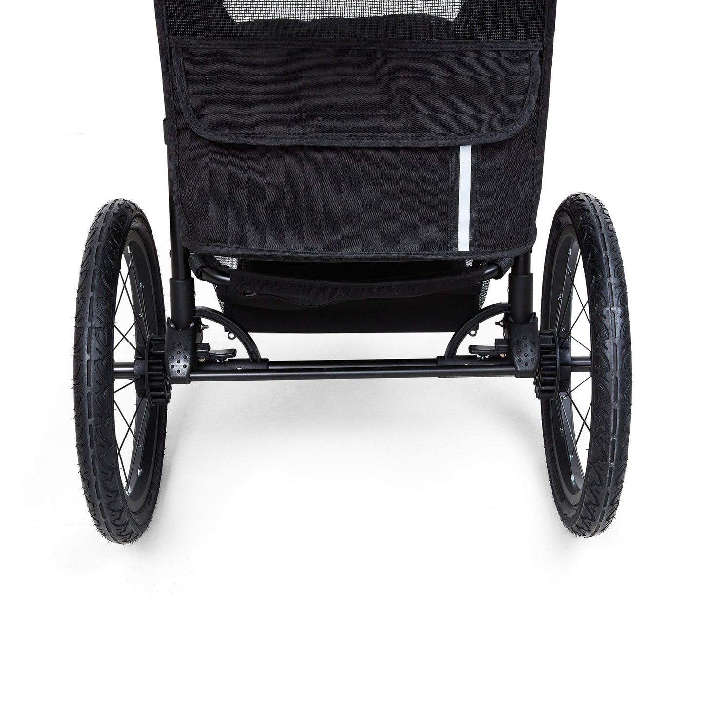 Palster Explorer All Terrain Dog Stroller – Durable Pet Pushchair Black & Harbour Blue