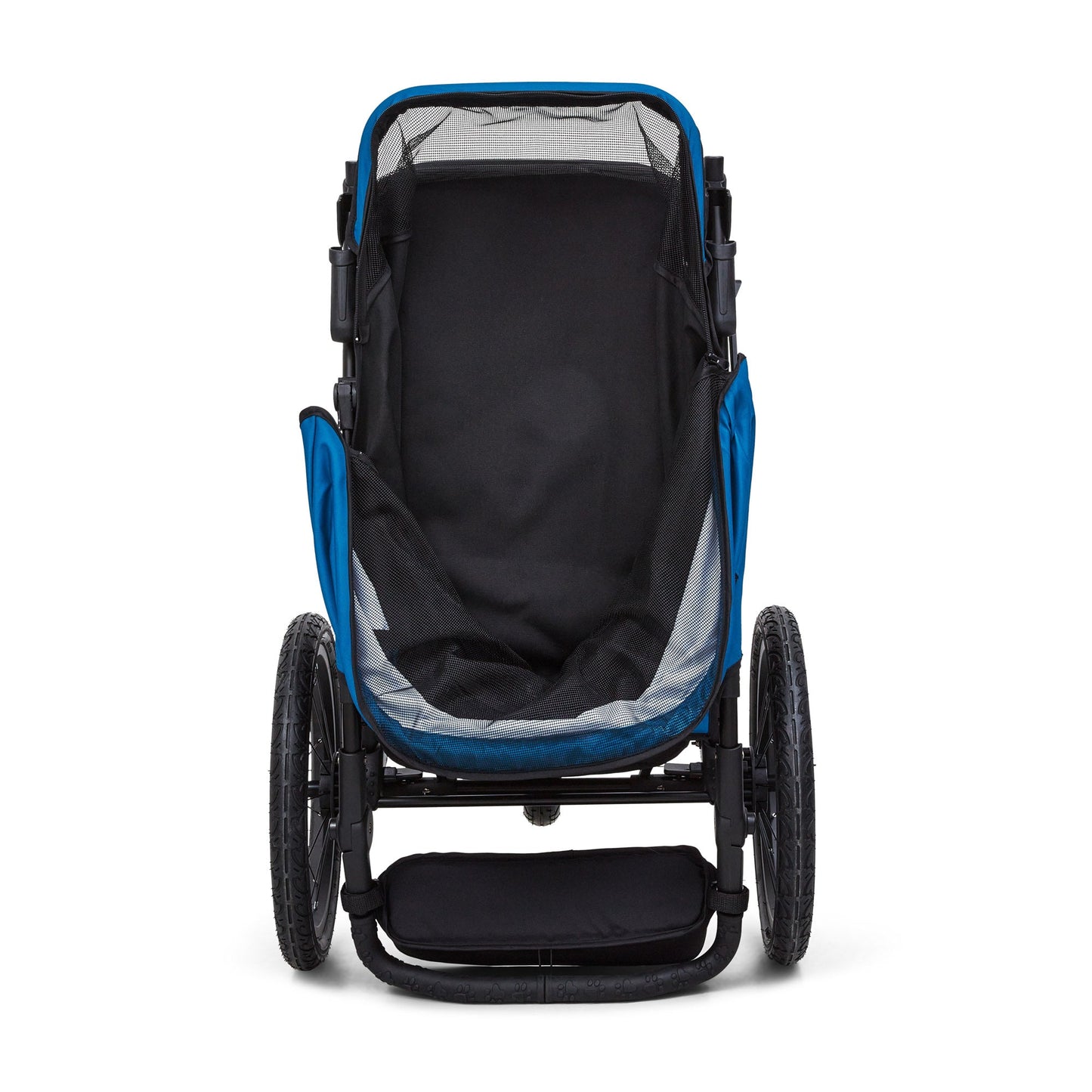 Palster Explorer All Terrain Dog Stroller – Durable Pet Pushchair Black & Harbour Blue