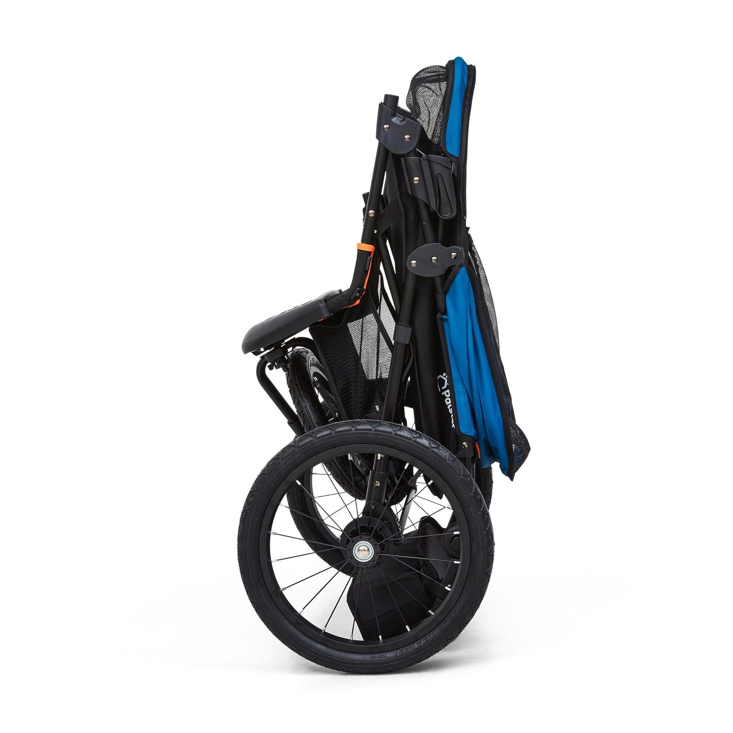 Palster Explorer All Terrain Dog Stroller – Durable Pet Pushchair Black & Harbour Blue