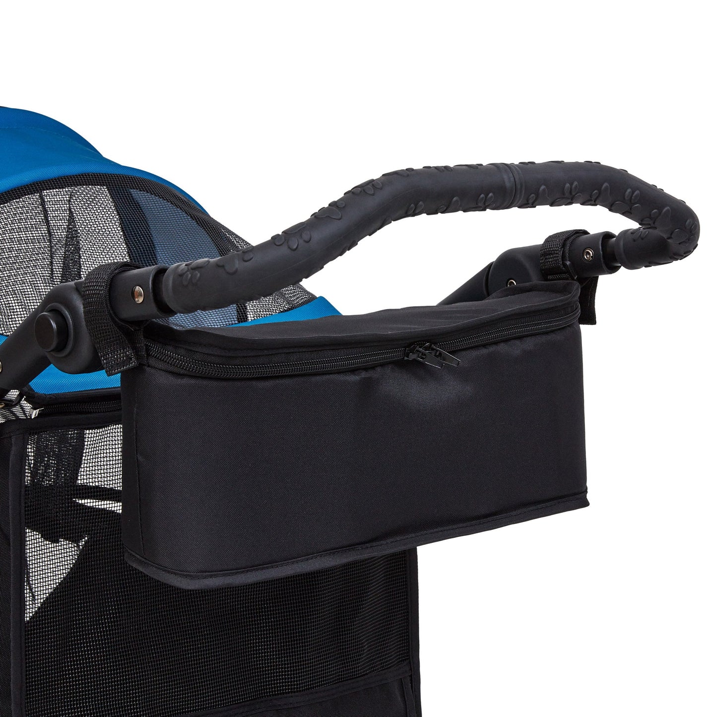 Palster Explorer All Terrain Dog Stroller – Durable Pet Pushchair Black & Harbour Blue
