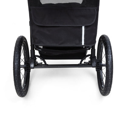 Palster Explorer All Terrain Dog Stroller – Durable Pet Pushchair Black & Harbour Blue