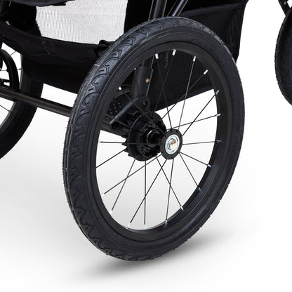 Palster Explorer All Terrain Dog Stroller – Durable Pet Pushchair Black & Harbour Blue